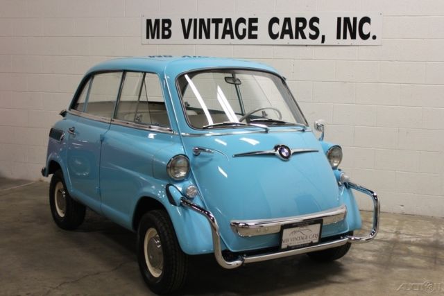 1958 bmw isetta 600 limo no reserve!