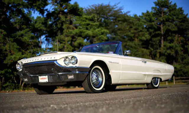 beautiful 1964 thunderbird convertible well kept documented car!