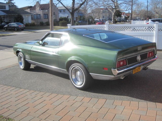 1971 mach 1 mustang "m" code 351c original 73k survivor orig paint tach/gauges