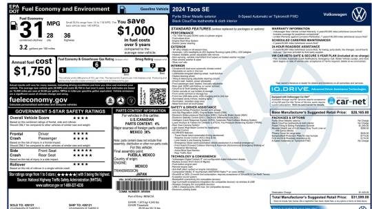 2024 Volkswagen Taos