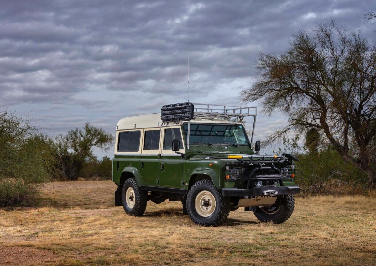1984 land rover defender 110 dormobile custom camper with clean arizona title