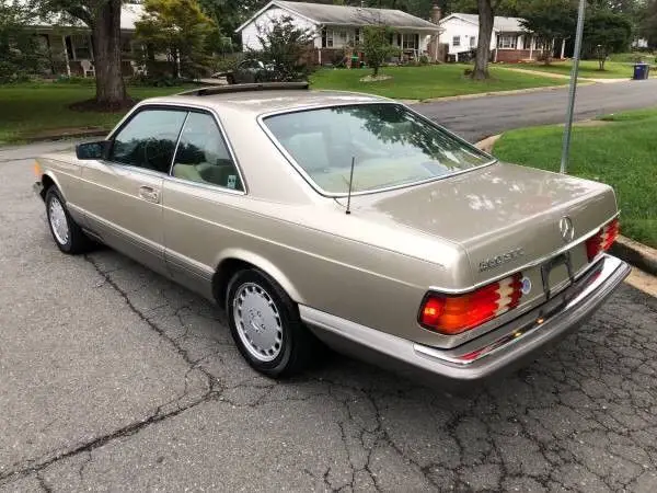 1987 mercedes-benz 500-series 560 sec