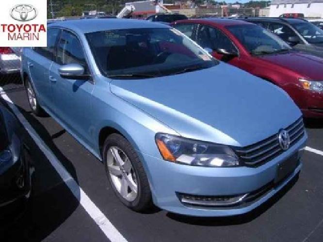 2013 volkswagen passat se..one owner in san rafael, ca