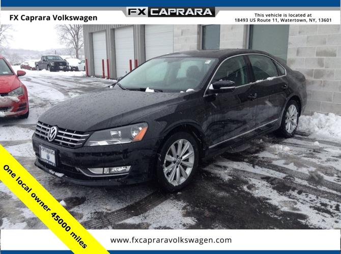 used 2012 volkswagen passat 2.5 sel watertown, ny 13601 for sale in glen park, new york