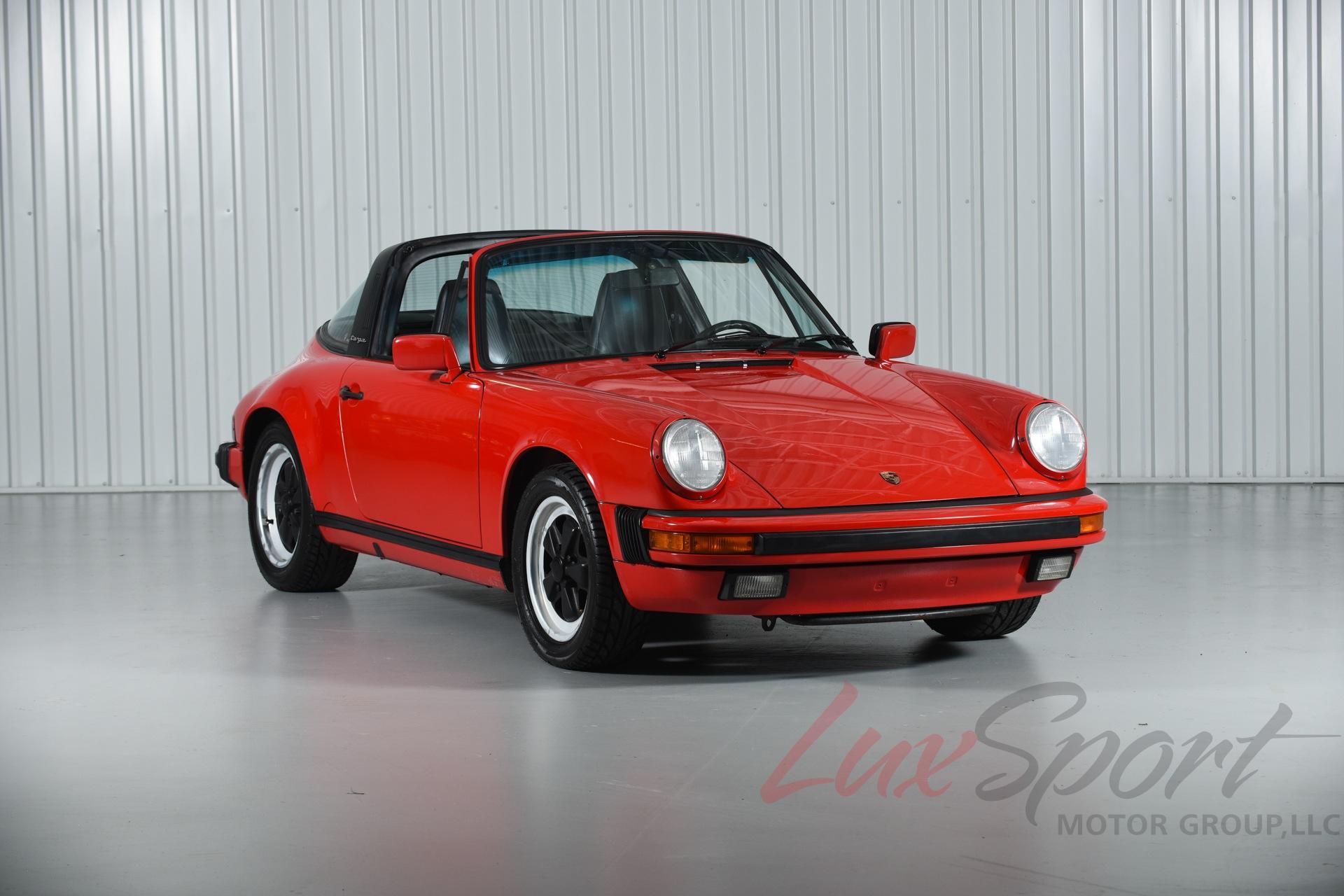 1988 porsche 911 3.2 carrera targa guards red/black g50 serviced, 66k pristine!!