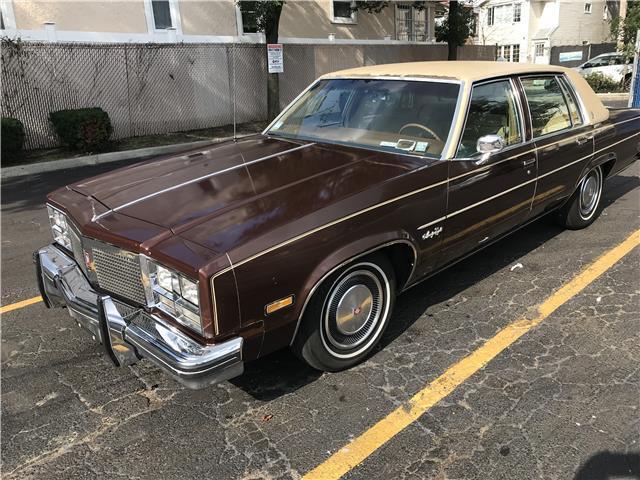 1977 oldsmobile delta 98 61,878 miles brown sedan 5.7 automatic