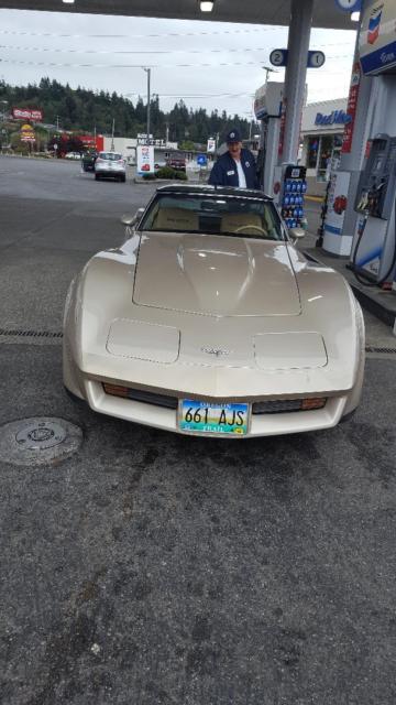 1980 chevrolet l-48 corvette with 75k original miles 350 automatic free shippin