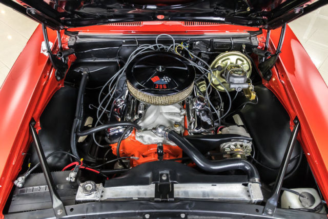 rotisserie built, rs/ss convertible! # matching 396ci v8, 4-speed manual, ps, pb