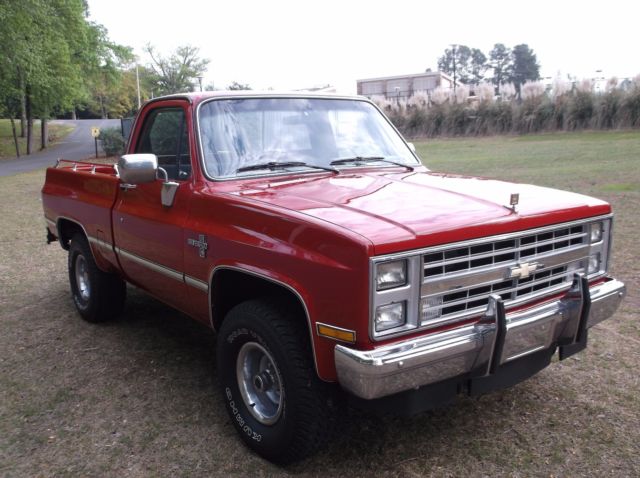 1985 chevrolet silverado 1500 4x4 nice solid southern truck 1 owner