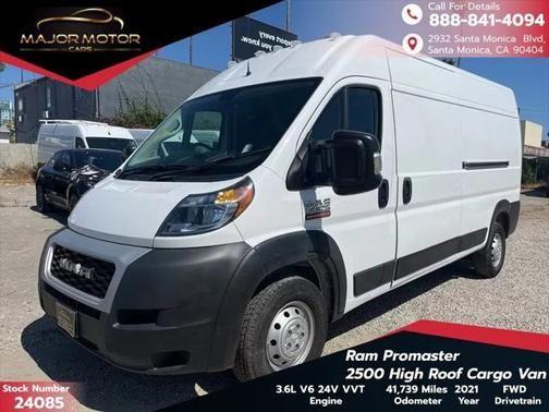 2021 ram promaster 2500