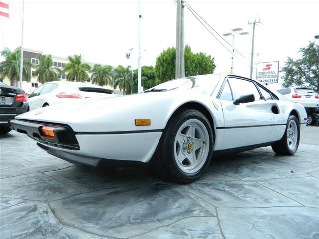 1980 ferrari 308 gtbi 24677 miles white coupe 5-speed manual