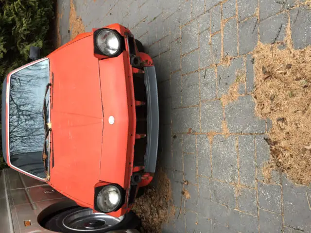 1981 fiat x 1/9 parts car - no reserve