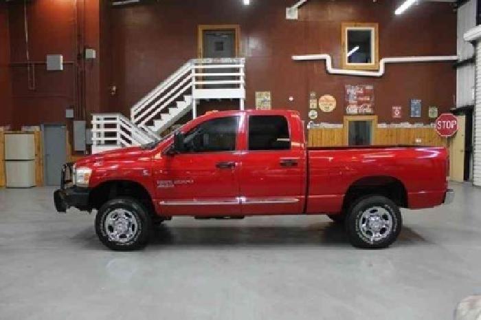 6 speed manual 5.9l cummins 1-owner lone star 2006 ram 2500 4x4 diesel short bed in houston, tx
