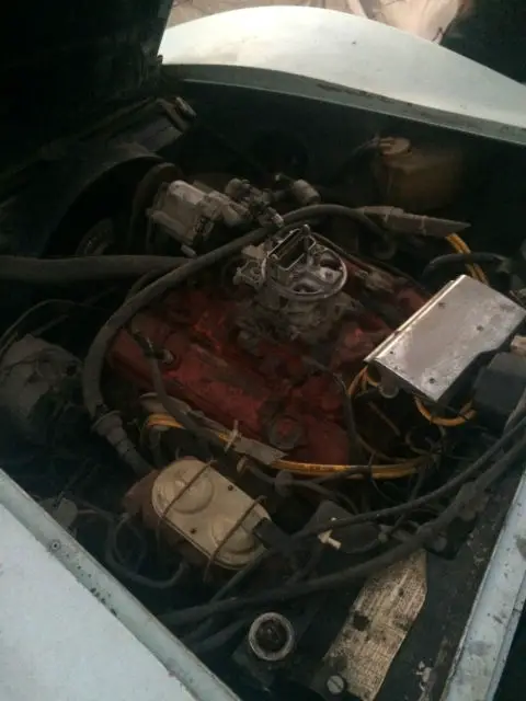 1973 chevrolet corvette, pulled out after many moons, chrome bumpers