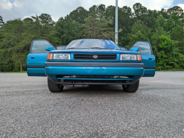 1993 mazda protege sedan green fwd manual lx