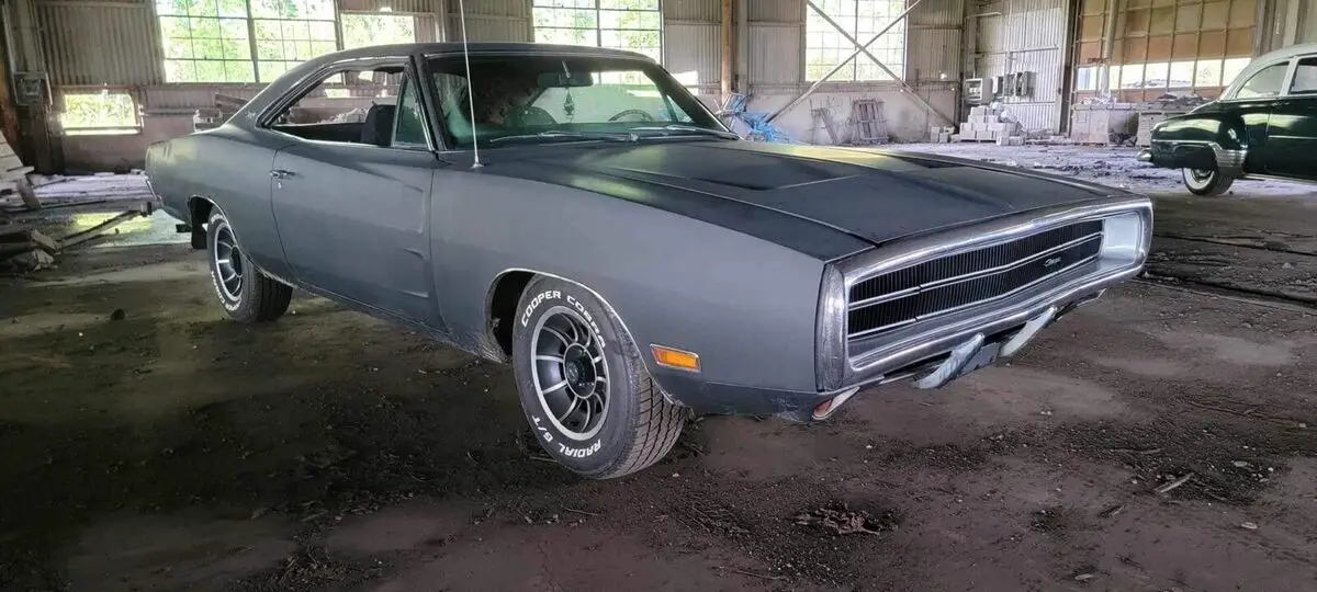 1970 dodge charger black rwd automatic 440