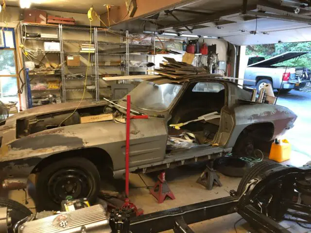 1964 corvette coupe matching numbers fuel injected project car