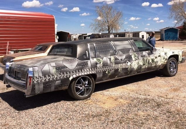 1981 cadillac fleetwood limousine