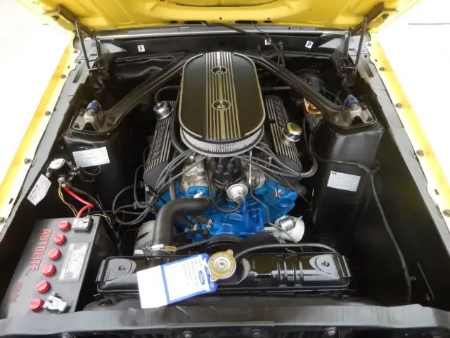 1969 ford mustang competition yellow m code 351 4 speed car