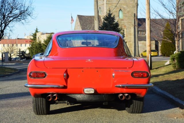 1967 lamborghini 400gt 0 red manual