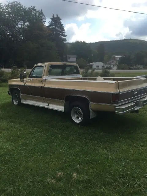 1975 chevy c20 pickup silverado camper special rust free truck 454 big block