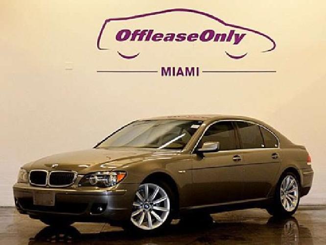 2008 bmw 7 series 750i in miami, fl