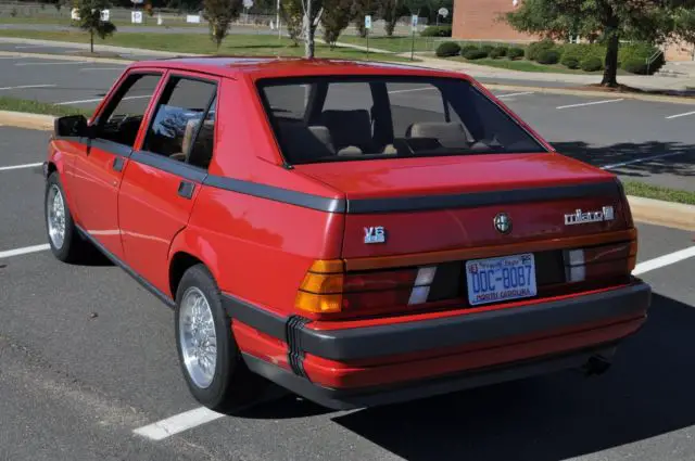 1987 alfa romeo milano - low miles time capsule