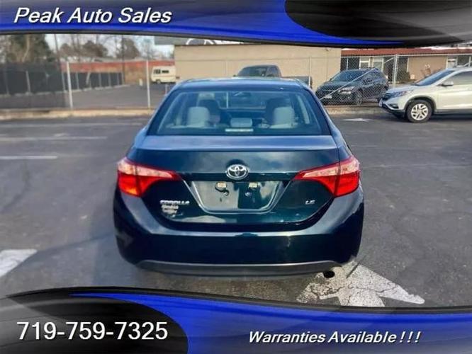 2019 toyota corolla le sedan 4d in colorado springs, colorado