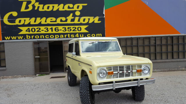 1973 ford bronco sport restomod