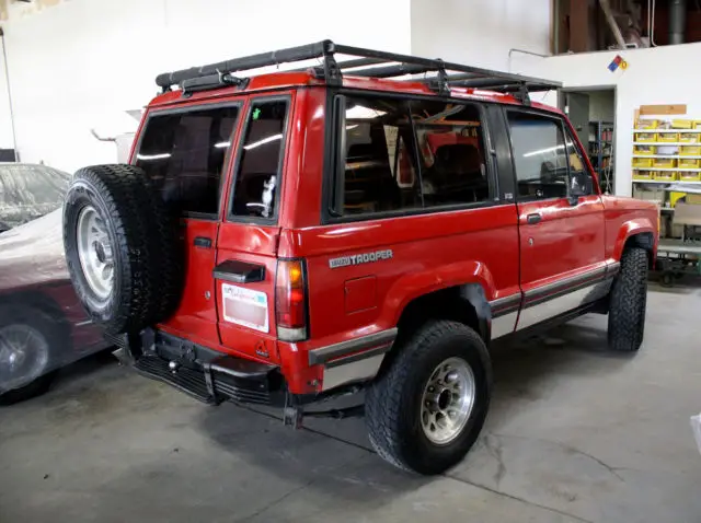 1989 isuzu trooper rs sport utility 2-dr swb, no reserve **