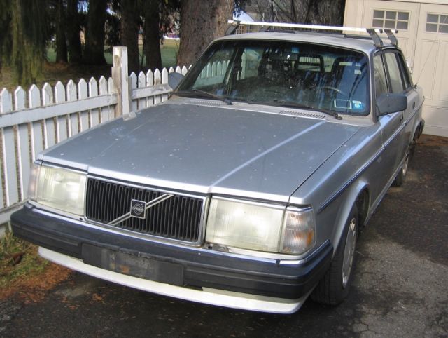 my silver brick!1990 volvo 240 sedan 4-door 2.3l - fix or parts