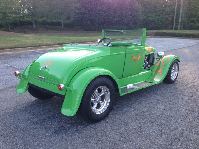 1929 ford roadster 400ci chevy v8 borg warner 5 speed 9" rear henry steel