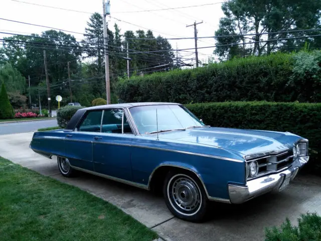 1967 dodge monaco blue 4-door hardtop- only 52k miles!