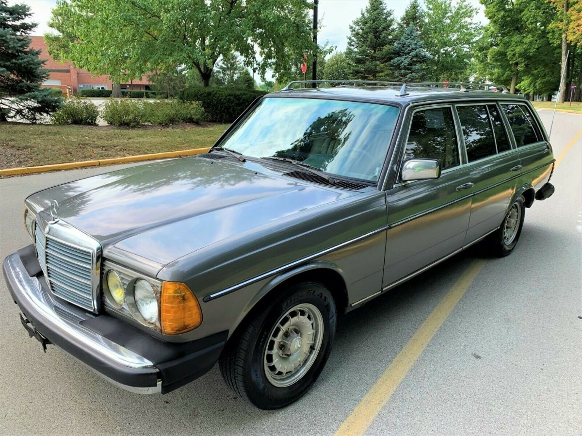 1984 mercedes-benz 300-series*300td wagon turbodiesel diesel*w123*no reserve!