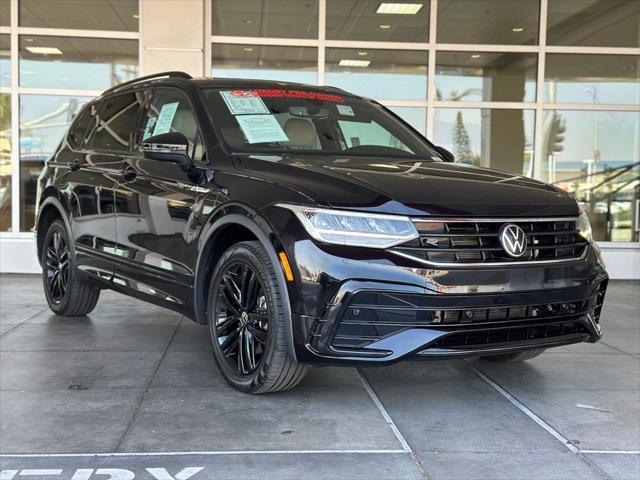 2022 volkswagen tiguan 2.0t se r-line black