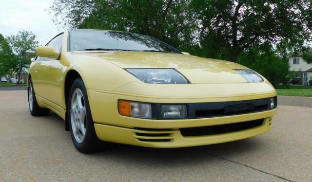 1990 nissan 300zx twin turbo 59,764 miles yellow pear stunning condition w@w!!!