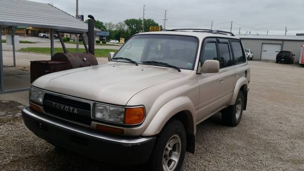 1993 toyota land cruiser base sport utility 4-door 4.5l e-lockers front & rear
