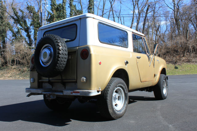 *rare* 1970 international scout 800a factory v8 4x4 ** original paint & body **