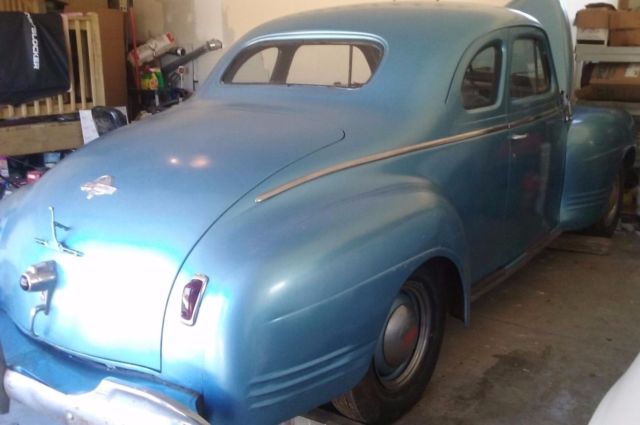 1941 plymouth special deluxe 2 door coupe - original car - nos interior