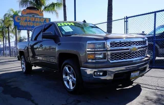2015 chevrolet silverado 1500 crew cab lt pickup 4d 5 3/4 ft in bakersfield, california