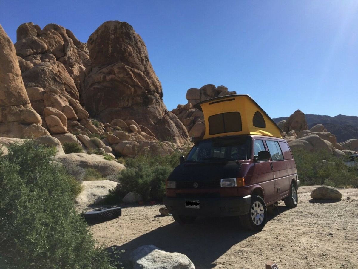 1994 volkswagen eurovan cv, fully-functioning camper van, 5-speed, fwd