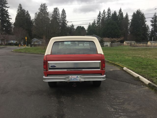 1982 ford bronco lariat xlt 4x4 351 v-8