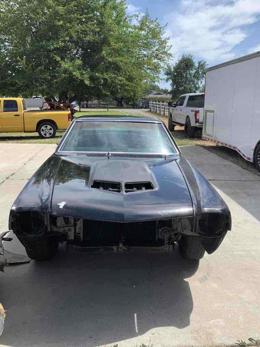 1970 amc amx black rwd manual go pack
