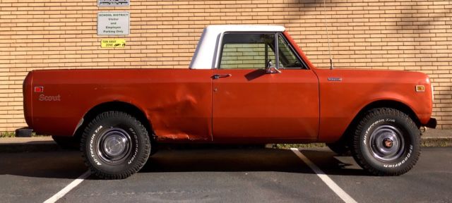 1980 scout terra diesel, 4sp rare very original fact. paint! min rust! video!!!
