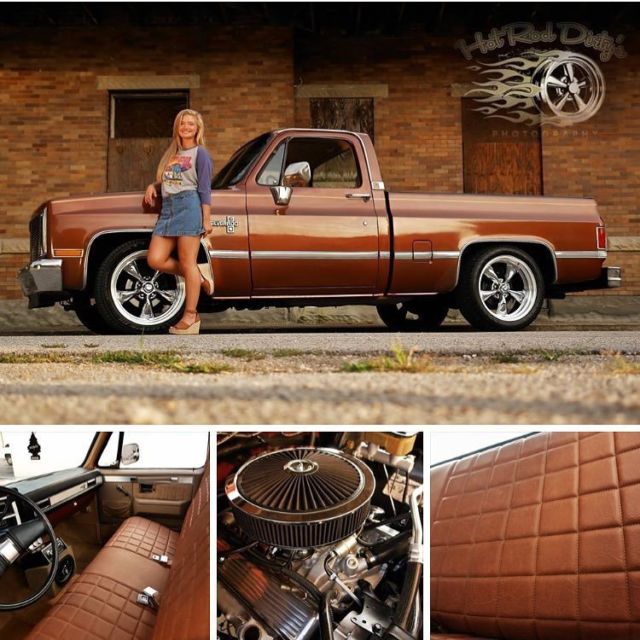 slammed silverado chevy c10 hot rat street rod patina pickup not air bagged ride