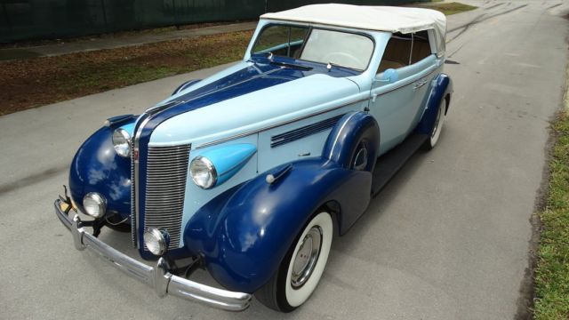 1937 buick centry 4 door convertible