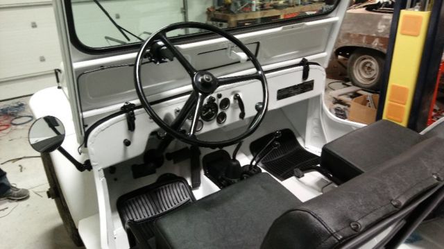 1953 willys cj3a jeep just restored 4 x 4