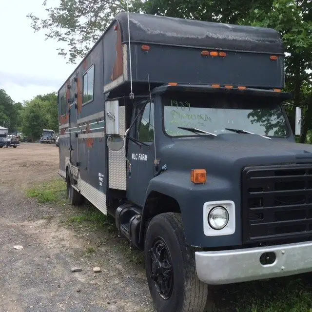horse truck low miles