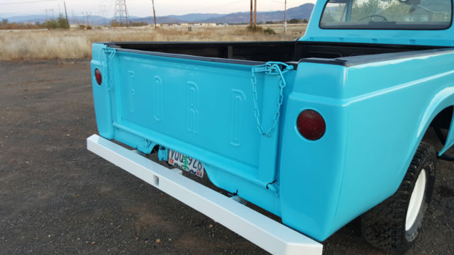1963 ford f-100 4x4 pickup truck new paint, upholstery, runs, drives excellent