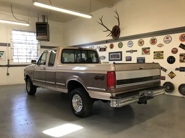 1993 ford f-150 xlt 4x4 super-cab 5.0l 302 v/8 with only 130.544 actual miles